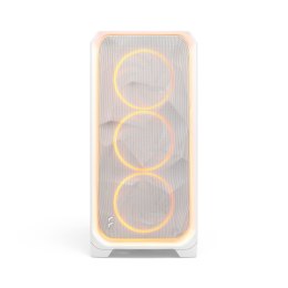 Fractal Design Meshify 3 XL | Ambience Pro RGB White TG Clear Tint | ATX | Power supply included No