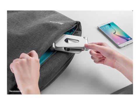 Neomounts DS10-160SL1 Phone stand up to 7" - foldable - universal - silver