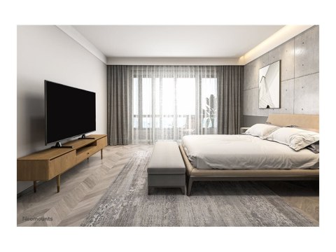 Neomounts DS45-430BL18 TV stand 1 screen - 45-90" - 0-60 kg - VESA 200x200-800x400 - height adjustment 10 cm - black | Neomounts