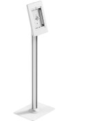 Neomounts FL15-650WH1 Tablet floor stand - 75° tiltable - 90° rotatable - lockable (incl. lock) - VESA 75x75 - bolt-down - suita