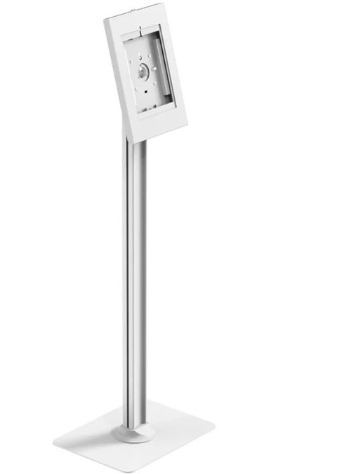 Neomounts FL15-650WH1 Tablet floor stand - 75° tiltable - 90° rotatable - lockable (incl. lock) - VESA 75x75 - bolt-down - suita