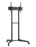 Neomounts FL50-540BL1 TV trolley - 37-70" - max 50 kg - manual h 128,5-145 cm - VESA 100x100-600x400 - black