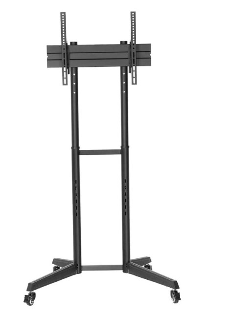 Neomounts FL50-540BL1 TV trolley - 37-70" - max 50 kg - manual h 128,5-145 cm - VESA 100x100-600x400 - black