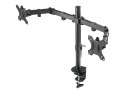 Neomounts FPMA-D550DBLACK Dual monitor arm - 10-32" - 0-8 kg/screen - black
