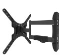 Neomounts LEVEL-550 WL40-550BL14 Full motion TV mount wall - 32-55" - max 35 kg - VESA 100x100-400x400 - d 4,5-42 cm - Easy Inst