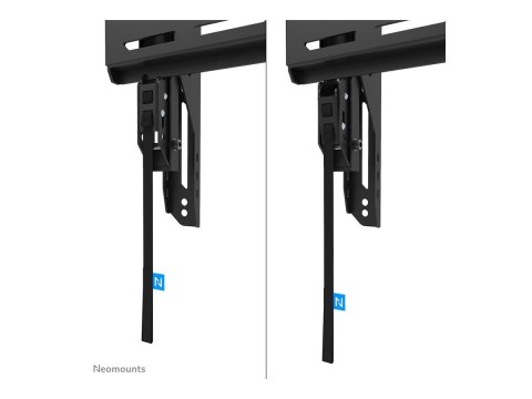 Neomounts LEVEL-750 WL35-750BL16 Tiltable heavy duty wall mount - 42-86" screen - max 125 kg - VESA 100x100-600x400 - d 9,3 cm -