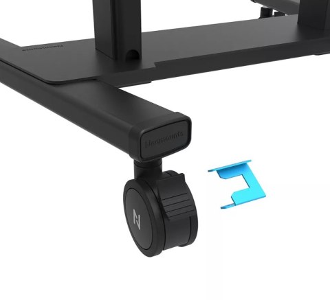 Neomounts MOVE ABL-875 Wheel lock for trolleys - lockable (excl. lock) - suitable for FL55-875BL1/WH1, FL50S-825BL1/WH1, FL50-52