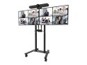Neomounts MOVE ADM-875BL2 Screen adapter from 1 to 2 screens - 42-65" - max 40 kg/screen - VESA 100x100-800x400 - lockable (excl