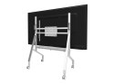 Neomounts MOVE Go FL50-525WH1 TV trolley - 55-86" - max 76 kg - manual h 106-136 cm - VESA 100x100-900x600 - incl. hardware shel