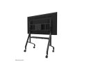 Neomounts MOVE Go XL FL50-575BL1 TV trolley - 65-110" - max 125 kg - manual h 129-139 cm - VESA 100x100-1100x600 - incl. hardwar