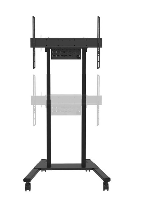 Neomounts MOVE Lift FL55-875BL1 TV trolley - 55-100" - max 110 kg - motorised h 111,3-176,3 cm (35mm/sec) - VESA 100x100-800x600
