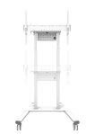 Neomounts MOVE Lift FL55-875WH1 TV trolley - 55-100" - max 110 kg - motorised h 111,3-176,3 cm (35mm/sec) - VESA 100x100-800x600