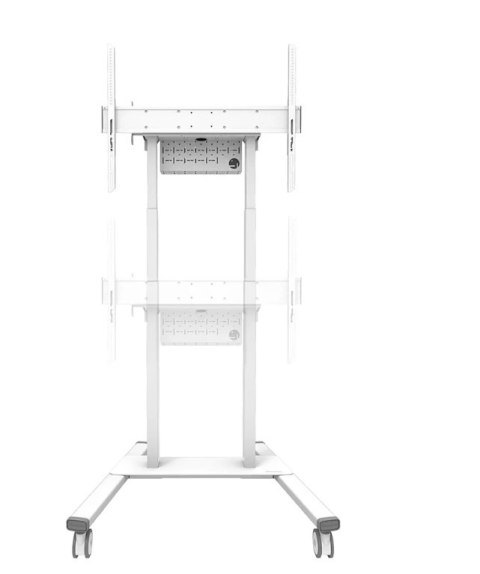Neomounts MOVE Lift FL55-875WH1 TV trolley - 55-100" - max 110 kg - motorised h 111,3-176,3 cm (35mm/sec) - VESA 100x100-800x600