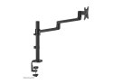 Neomounts NEXT Lite DS60-425BL1 Single monitor arm - 17-27" - 0-8 kg - space saving T-Rex model - 100% plastic-free packaging - 