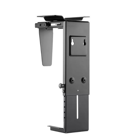 Neomounts NM-CPU100BLACK CPU/PC holder - max 10 kg - 360° rotatable - h 30-53 cm - w 9-20 cm - universal - black