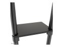 Neomounts NS-M1250BLACK TV trolley - 37-70" - max 70 kg - VESA 200x200-600x400 - 90° rotatable - incl. hardware shelf - black