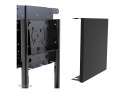 Neomounts NS-M1250BLACK TV trolley - 37-70" - max 70 kg - VESA 200x200-600x400 - 90° rotatable - incl. hardware shelf - black