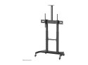 Neomounts PLASMA-M1950E TV trolley - 60-100" - max 100 kg - manual h 134-166 cm - VESA 200x200-1000x600 - incl. cam/hardware she