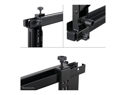 Neomounts WL95-800BL1 Videowall wall mount - 42-70" - max 35 kg - VESA 200x200-600x400 - d 7,8-26,6 cm - push-to-pop-out - micro