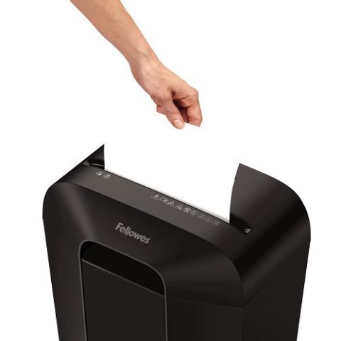 Fellowes Powershred | LX50 | Cross-cut | Niszczarka | P-4 | Karty kredytowe | Zszywki | Spinacze | Papier | 17 litrów | Czarny