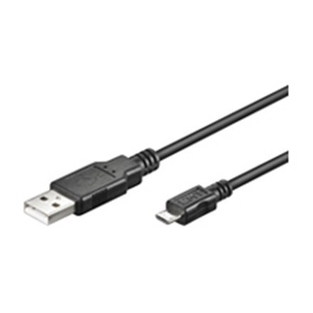 Kabel USB Logilink | Męski 5-pin Micro-USB Typ B | Męski Czarny 4-pin USB Typ A | 1,8 m | Gwarancja 24 m