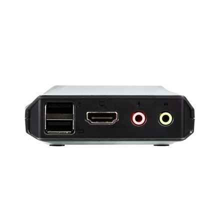 Aten | 2-portowy przełącznik KVM USB 4K HDMI ze zdalnym przełącznikiem portów | CS22H-AT | Miesiące gwarancji