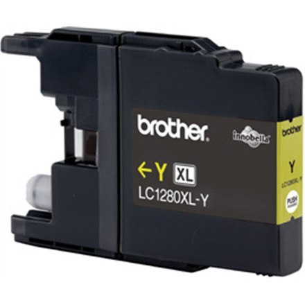 Brother LC | 1280XLY | Żółty | Wkład atramentowy | 1200 stron