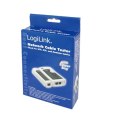 Logilink | Tester kabli RJ11, RJ12 i RJ45 z jednostką zdalną