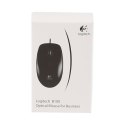 Logitech | Myszka | B100 | Przewodowa | Czarna