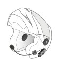 Interkom motocyklowy INTERPHONE U-COM 6R, komplet na 2 kaski