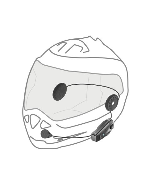 Interkom motocyklowy INTERPHONE U-COM 8R, komplet na 2 kaski