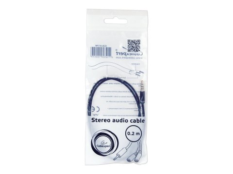 Cablexpert | Adapter audio | Mini-phone stereo 3,5 mm | Gniazdo | Wtyk | Mini-phone 3,5 mm 4-biegunowy