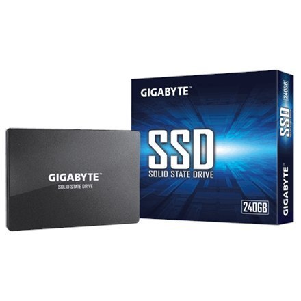 Gigabyte | GP-GSTFS31240GNTD | 240 GB | Format SSD 2,5 cala | Interfejs SSD SATA | Prędkość odczytu 500 MB/s | Prędkość zapisu 4
