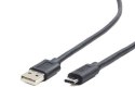 Kabel Cablexpert | USB-C | Męski | 4-pinowy USB typu A | Męski | 24-pinowy USB-C | 1 m | Czarny