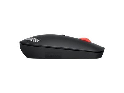 Lenovo | ThinkPad Bluetooth Silent Mouse bez baterii | Bezprzewodowa | Bluetooth 5.0 | Czarna | 1 rok(y)