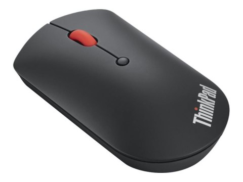 Lenovo | ThinkPad Bluetooth Silent Mouse bez baterii | Bezprzewodowa | Bluetooth 5.0 | Czarna | 1 rok(y)