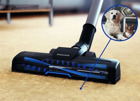 Philips | PowerPro Active FC9556/09 | Odkurzacz | Bezworkowy | Moc 750 W | Pojemność 1,5 L | Niebieski