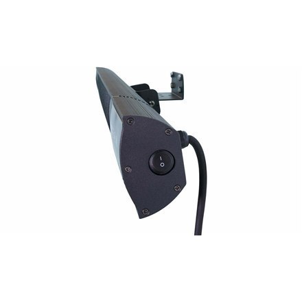 SUNRED | Grzejnik | RD-DARK-25, ciemna ściana | Podczerwień | 2500 W | Liczba poziomów mocy | Odpowiedni do pomieszczeń do m² | 