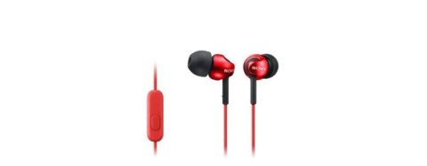 Słuchawki douszne Sony z serii EX, czerwone Sony | MDR-EX110AP | douszne | czerwone