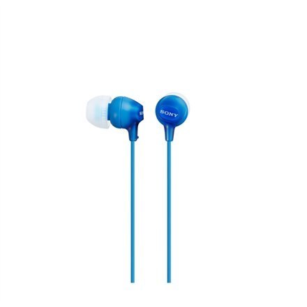 Sony | MDR-EX15LP | Seria EX | Douszne | Niebieskie