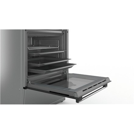 Bosch | Kuchenka | HKR39A250U | Typ płyty Vitroceramic | Typ piekarnika Electric | Stal szlachetna | Szerokość 60 cm | Elektroni