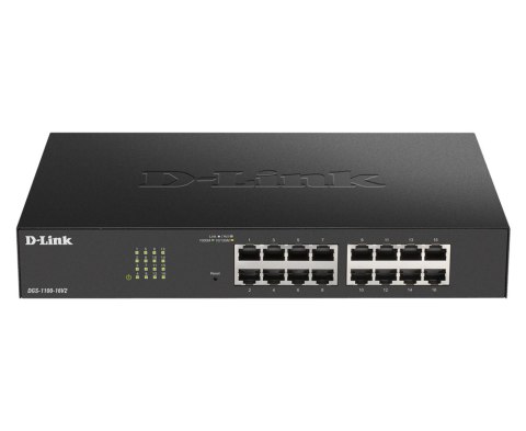 D-Link | Smart Managed Switch | DGS-1100-16V2 | Zarządzany | Desktop | Ilość portów 1 Gbps (RJ-45) | Ilość portów SFP | Ilość po