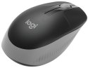 Logitech | Mysz pełnowymiarowa | M190 | Bezprzewodowa | USB | Średnioszara