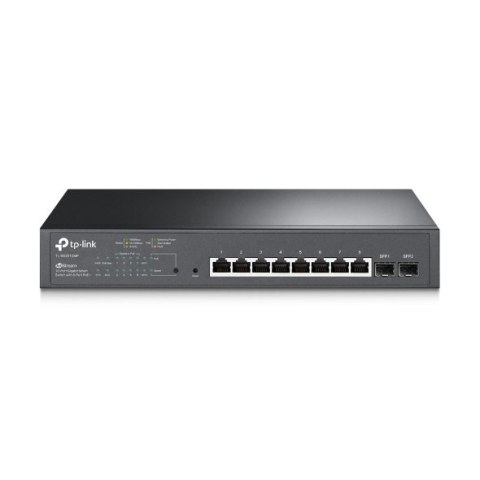 TP-Link JetStream TL-SG2210MP - przełącznik - 10 portów - inteligentny - do montażu w stelażu