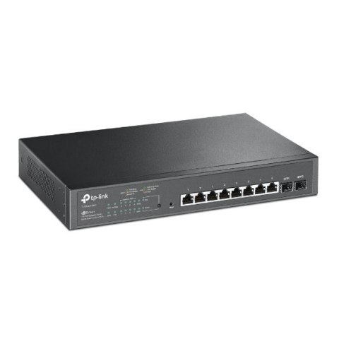 TP-Link JetStream TL-SG2210MP - przełącznik - 10 portów - inteligentny - do montażu w stelażu