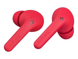 Defunc | Słuchawki douszne | True Audio | Wbudowany mikrofon | Bluetooth | Bezprzewodowy | Czerwony