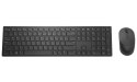 Dell | Pro Keyboard and Mouse | KM5221W | Zestaw klawiatury i myszy | Bezprzewodowy | Baterie w zestawie |układ klawiszy EE (Est