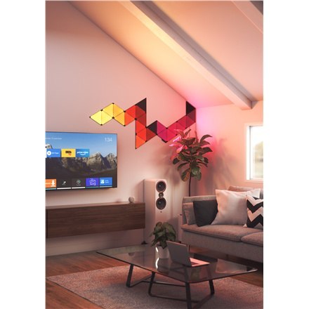Nanoleaf Shapes Black Triangles Expansion Pack (3 panels) Nanoleaf | Shapes Black Triangles Expansion Pack (3 panels) | 42 W | W