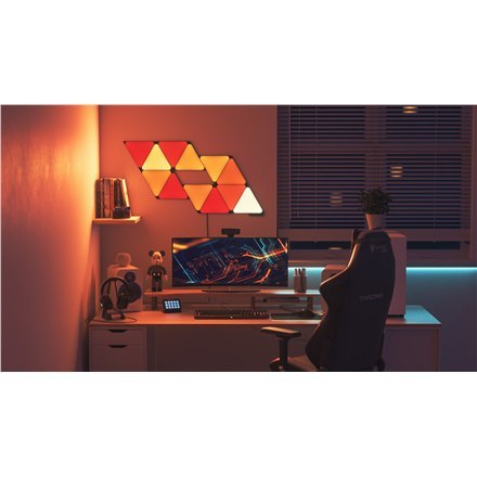 Nanoleaf Shapes Black Triangles Expansion Pack (3 panels) Nanoleaf | Shapes Black Triangles Expansion Pack (3 panels) | 42 W | W