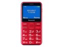 Panasonic | KX-TU155EXBN | Czerwony | 2.4 " | TFT-LCD | MB | microSD/microSDHC MB | Bluetooth | USB wersja micro USB | Wbudowana